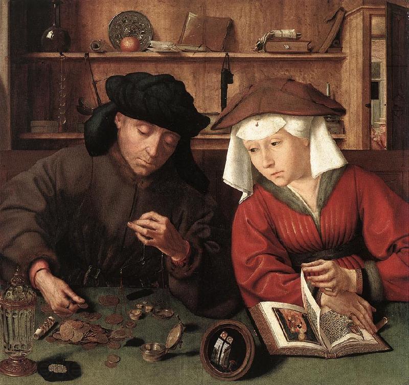 MASSYS, Quentin The Moneylender and his Wife sg